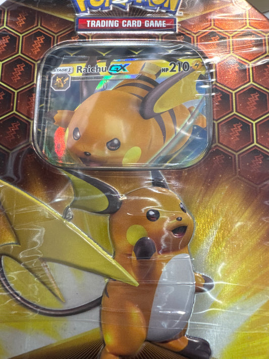 Pokémon Hidden Fates Tin Raichu GX