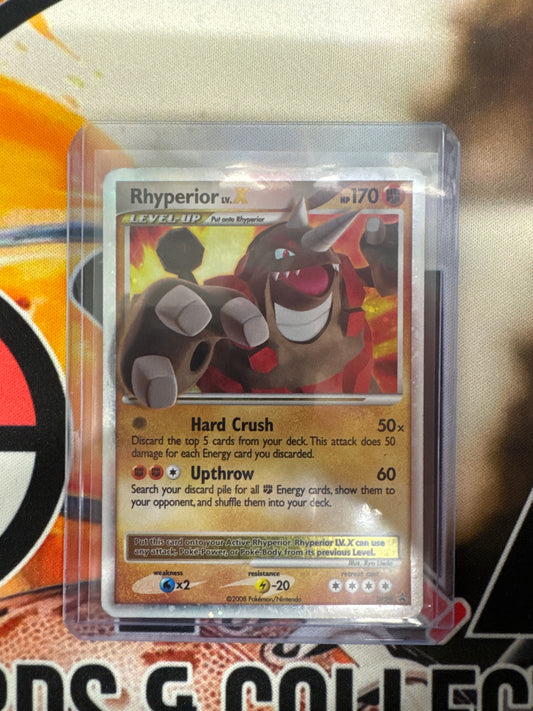 Pokémon Rhyperior Lv. X Diamond And Pearl Promos DP29 LP-