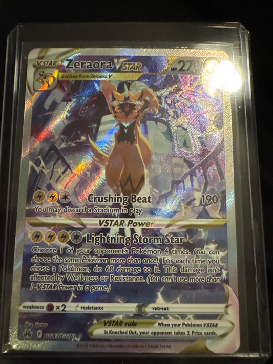Pokemon Zeraora VStar GG43/GG70