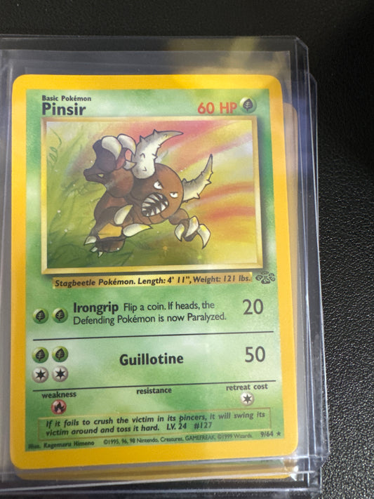 Pokemon Pinsir Holo Jungle 9/64 NM