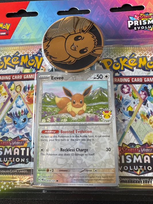 Pokemon Prismatic Evolutions 2 pack blister