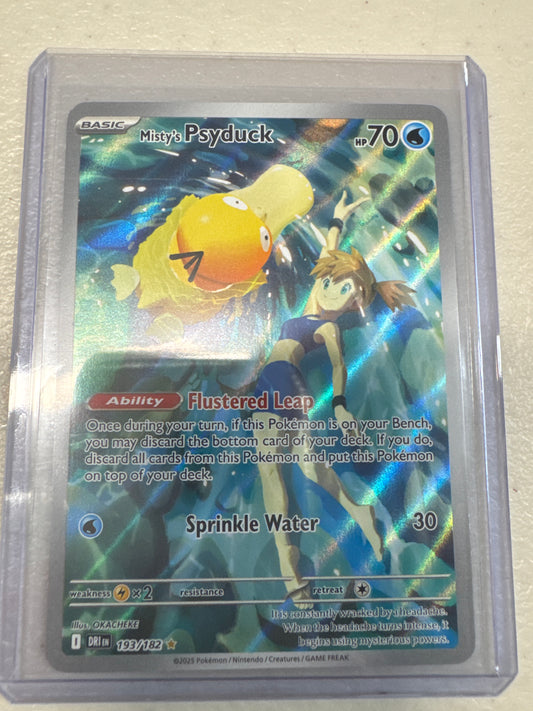 Pokemon Misty’s Psyduck 193/182 Destined Rivals