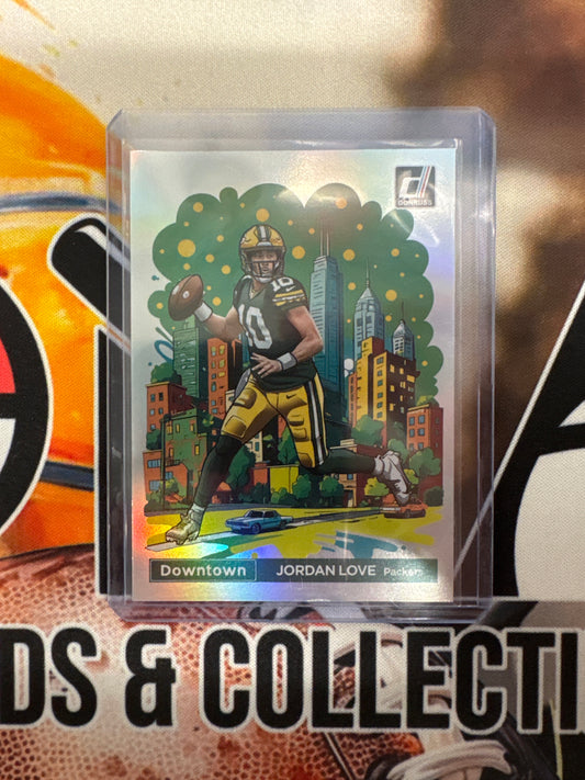 2024 Panini Donruss NFL Jordan Love Downtown