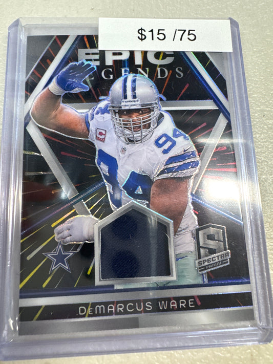 2024 Spectra Demarcus Ware Epic legends patch /75
