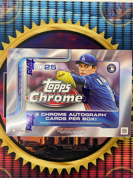 2025 Topps Chrome MLB Breaker’s Delight hobby