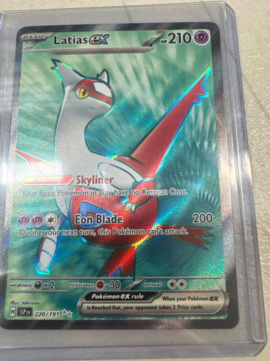 Pokemon Latias ex 220/191 Surging sparks