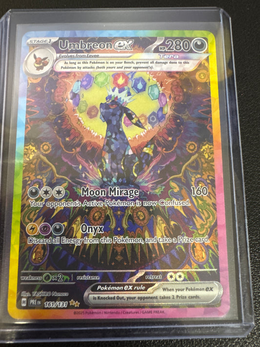 Pokemon Umbreon ex 161/131 Prismatic Evolutions