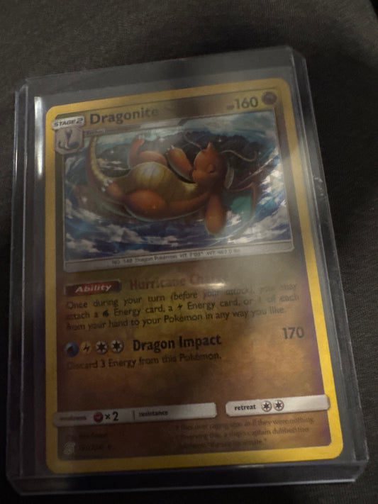 Pokemon Dragonite cracked ice holo 151/236 Unified Minds