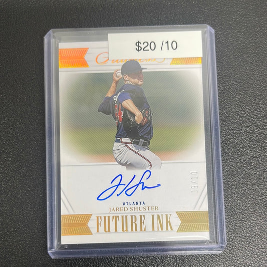 2023 MLB Flawless Jared Shuster Future Ink Auto /10