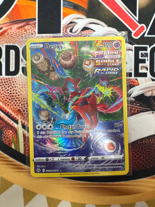 Pokémon Deoxys GG12/GG70 Crown Zenith