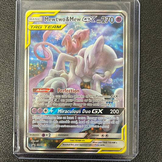 Pokémon Mewtwo & Mew GX Sun & Moon Promo SM191