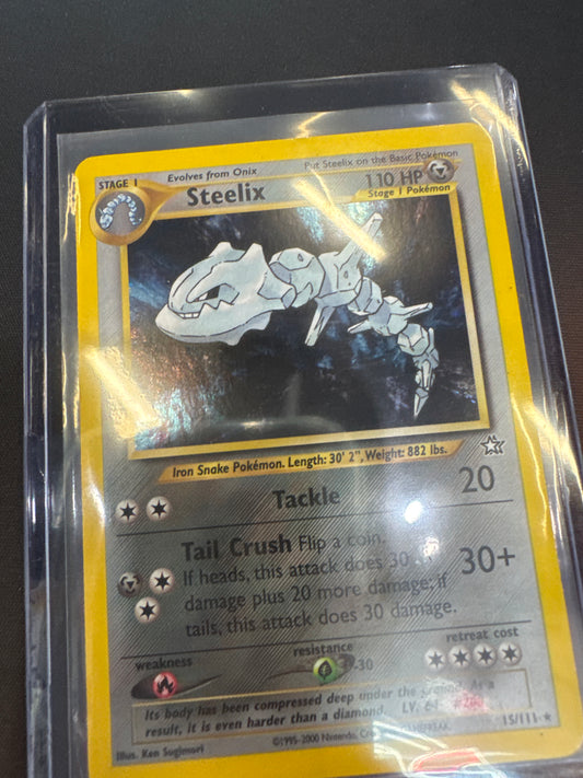 Pokemon Steelix Neo Genesis Holo 15/111 LP