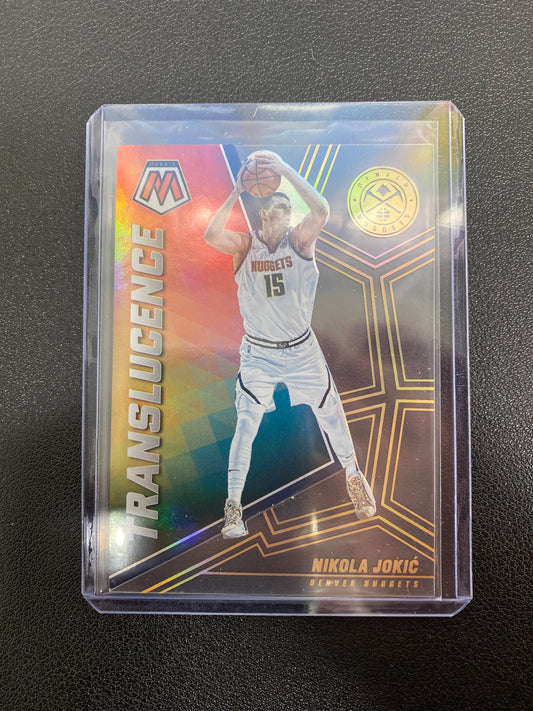 2021-22 Panini Mosaic Basketball Nikola Jokic Translucence SP