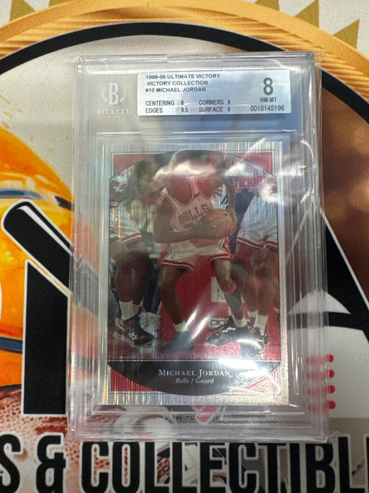 1999-00 Ultimate Victory Michael Jordan Victory Collection BGS 8