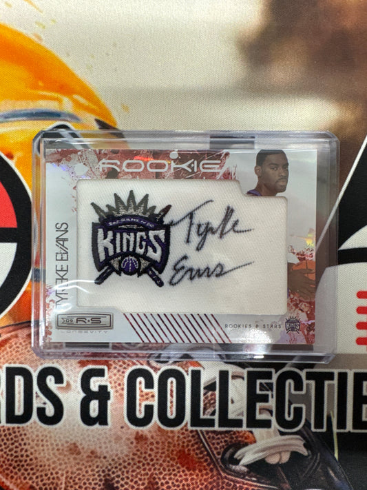 2009 Panini Rookies & Stars Tyreke Evans Rookie Patch Autograph /49