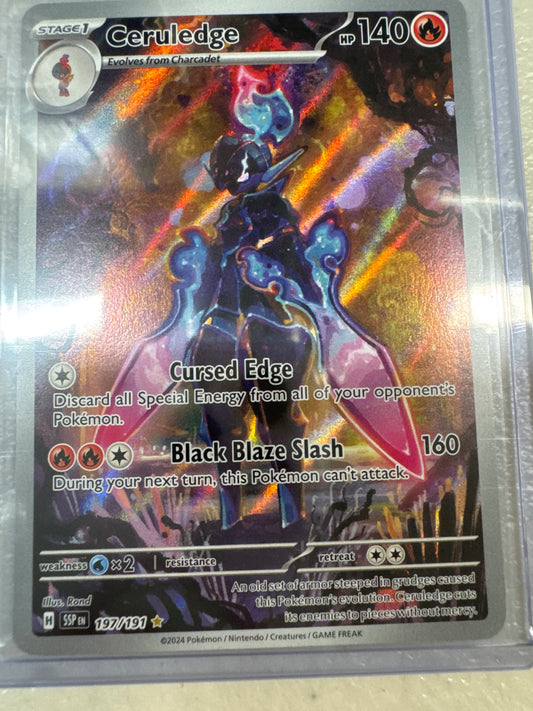 Pokemon Ceruledge 197/191 Surging Sparks
