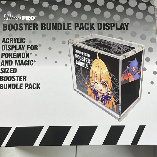 Ultra pro booster box display on