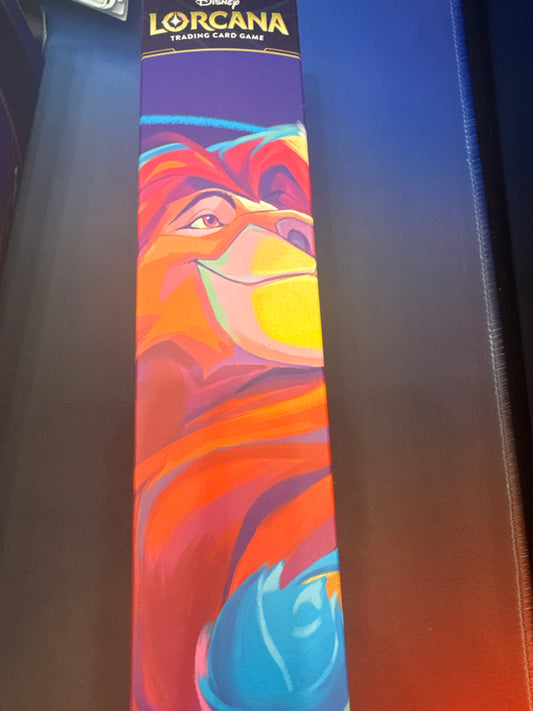 Lorcana Mufasa Ruler of Pride Rock playmat