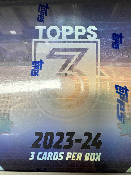 2023-24 Topps Three 3 basketball hobby