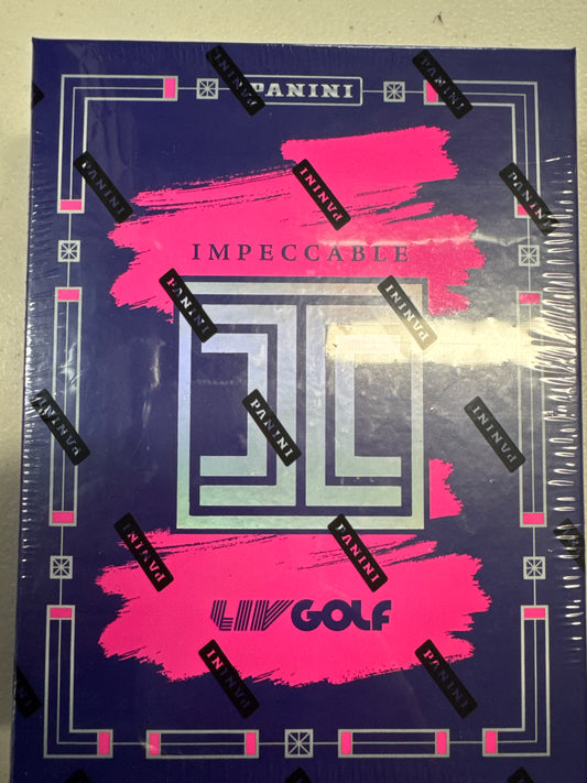 2024 Impeccable LIV golf hobby