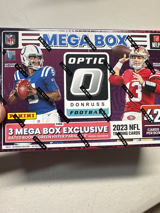 2023 Optic NFL Mega Box green