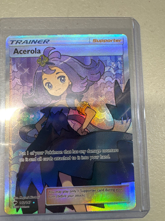 Pokemon Acerola 142/147 Burning Shadows LP