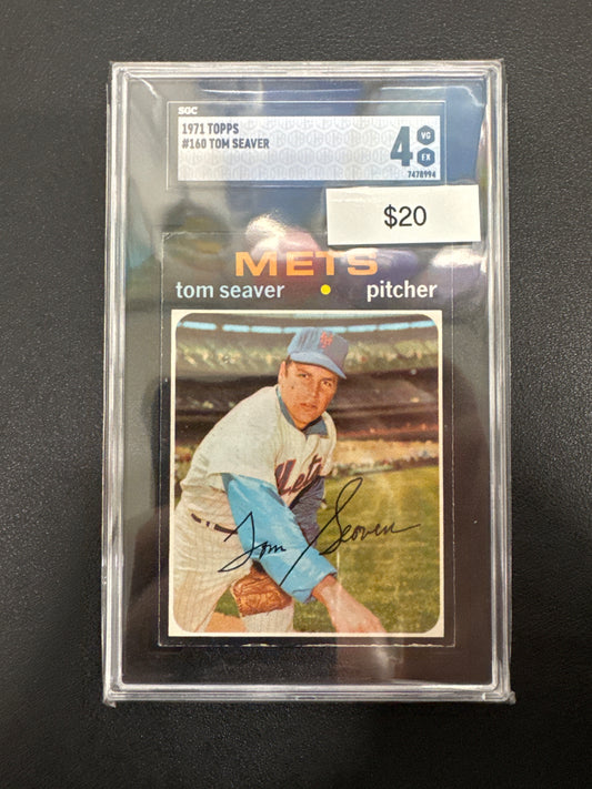 1971 Topps MLB Tom Seaver SGC 4