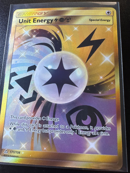 Pokemon Unit Energy Gold 1701/156 Ultra Prism