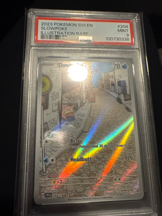 Pokemon Slowpoke 204/198 PSA 9