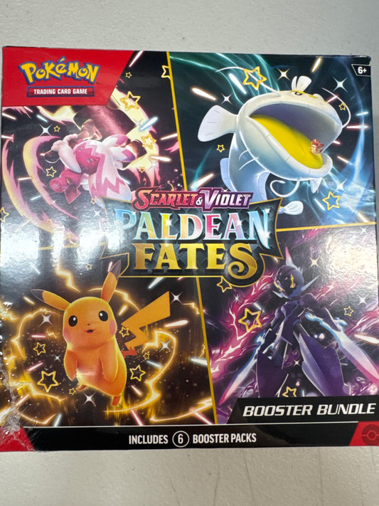 Pokemon Paldean Fates booster bundle