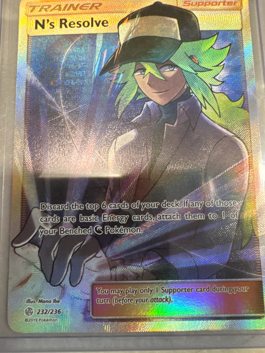 Pokémon N’s Resolve 232/236 Cosmic Eclipse LP