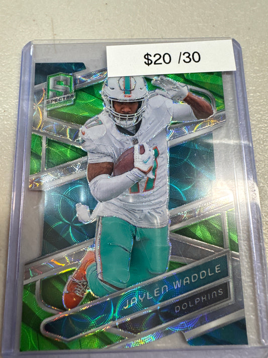 2024 Spectra Jaylen Waddle die cut /30