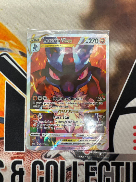Pokemon Lucario Vstar SWSH291 Promo Crown Zenith