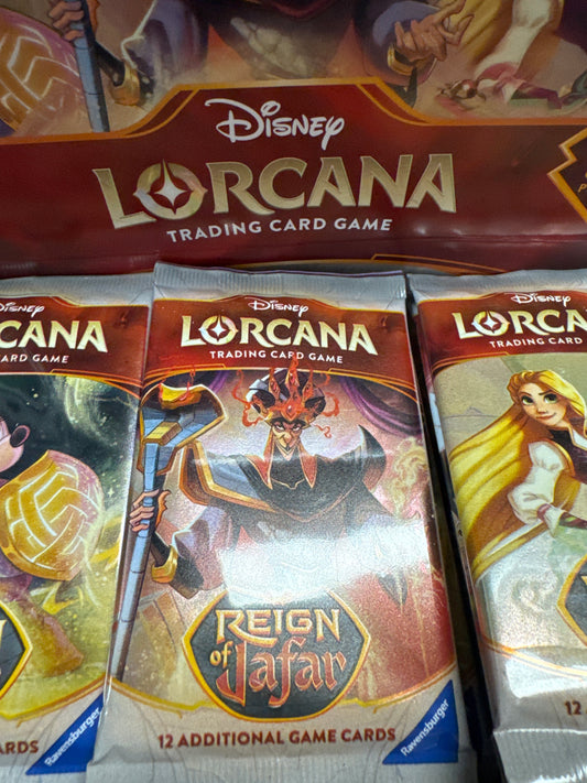Lorcana Reign of Jafar booster pack