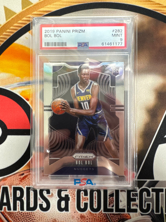 2019 Panini Prizm NBA Bol Bol Rookie PSA 9