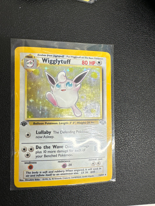 Pokémon 1st Edition Wigglytuff (Jungle) 16/64
