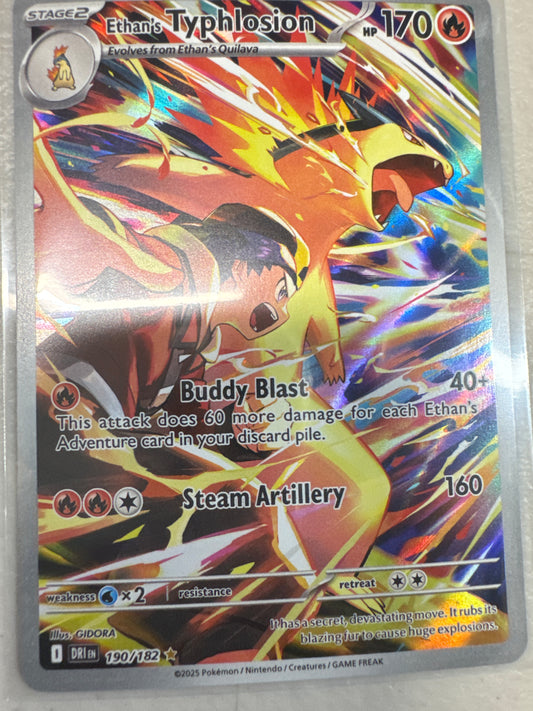 Pokemon Ethan’s Typhlosion 190/182 Destined Rivals