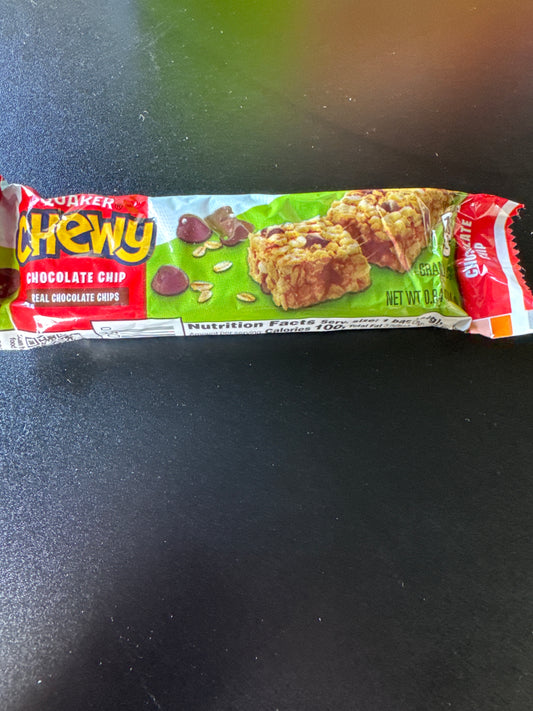 Cafe Chewy Granola Bar Chocolate Chip