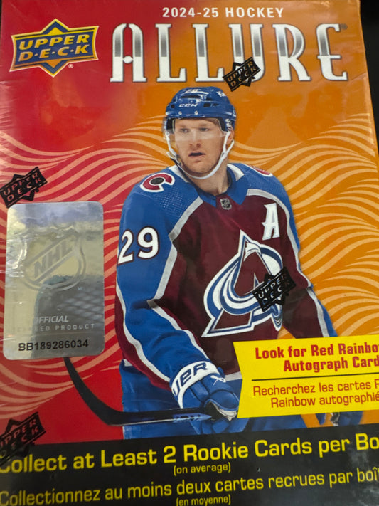 2024-25 Upper Deck Allure NHL blaster