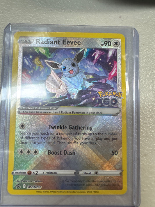Pokemon Radiant Eevee SWSH230 promo