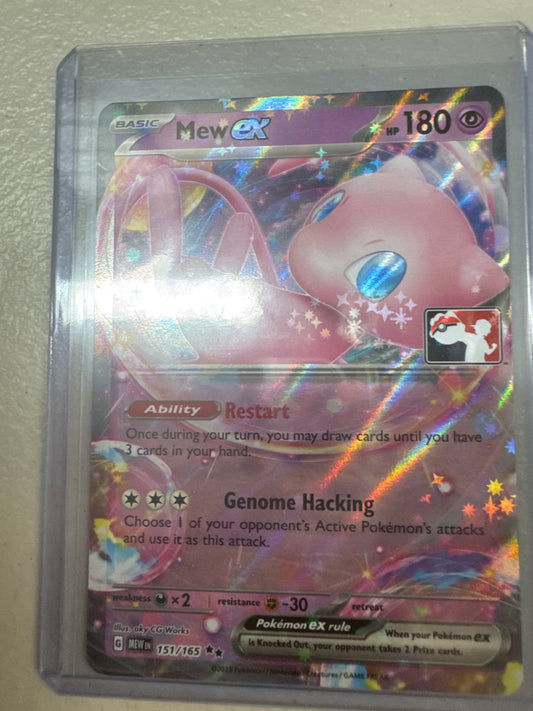 Pokemon Mew ex 151/165 Prize series