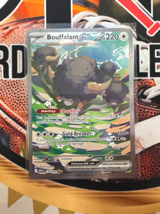 Pokémon Bouffalant Ex 170/086 White Flare