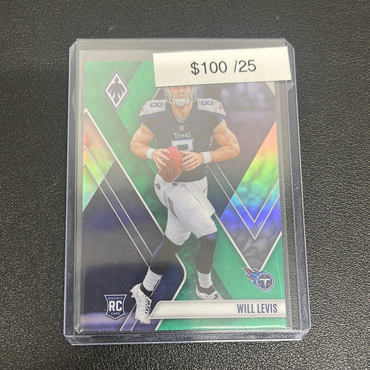 2023 NFL Phoenix Will Levis Rookie /25