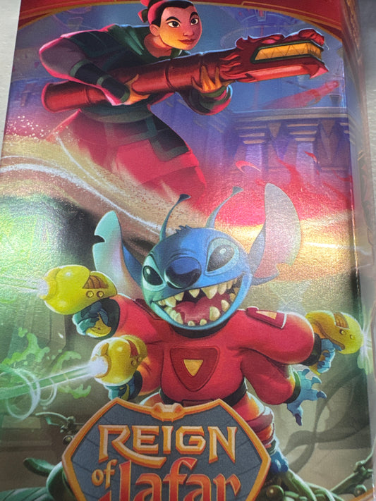 Lorcana Reign of Jafar Ruby & Steel deck