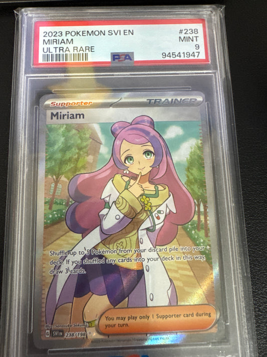 Pokemon Miriam 238/198 PSA 9