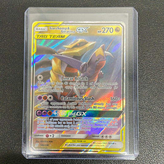 Pokémon Garchomp & Giratina GX Unified Minds 146/236