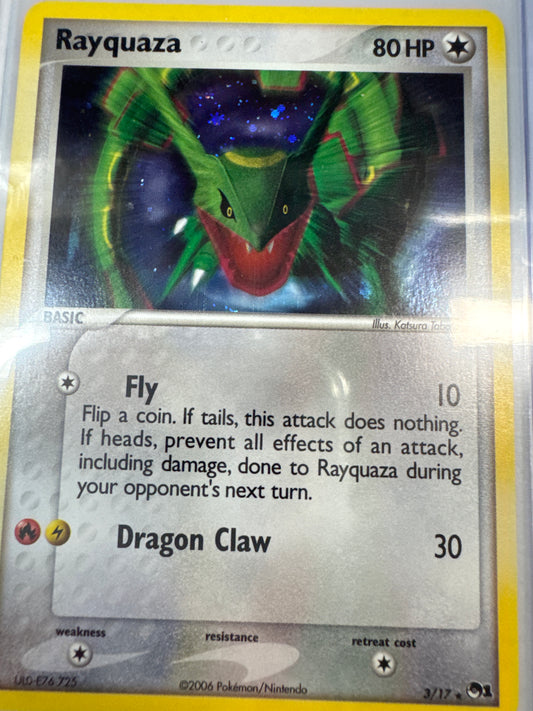 Pokémon Rayquaza Pop Series 1 Holo 3/17