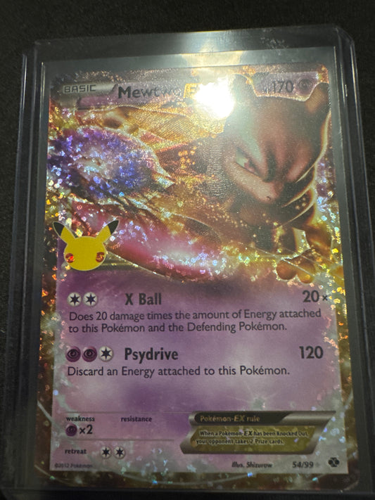 Pokemon Mewtwo EX 54/99 Celebrations