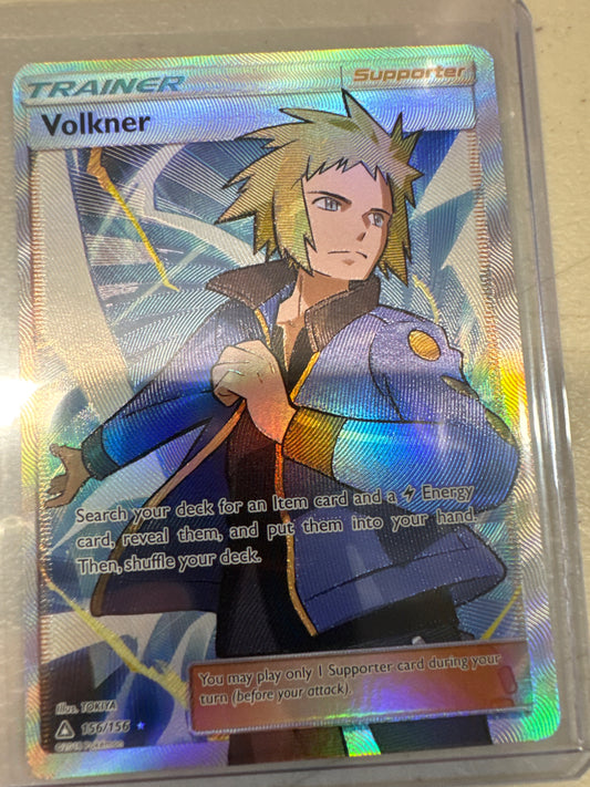 Pokemon Volkner 156/156 Ultra Prism LP
