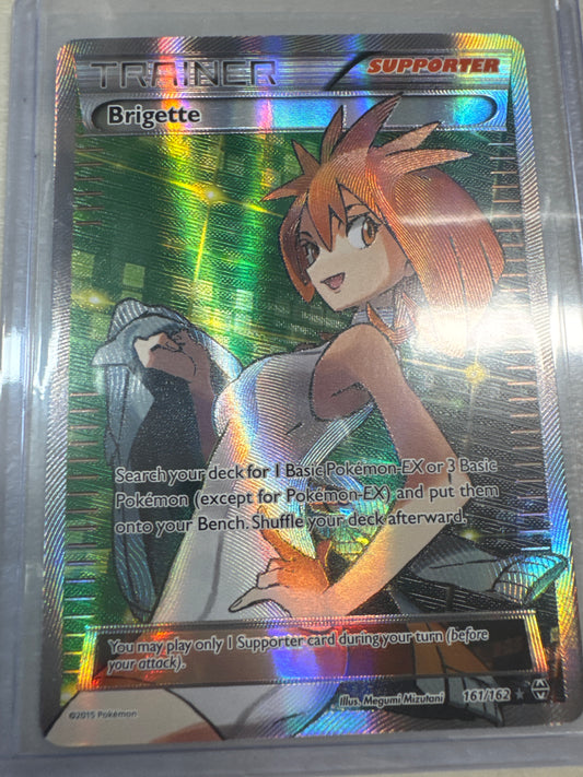 Pokémon Brigette Full Art BREAKthrough 161/162 MP